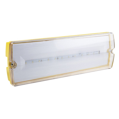 RS PRO 3 W LED Bulkhead Light, 110 V Rectangular Ceiling Light, IP65