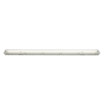 RS PRO 18 W Fluorescent Batten Light, 230 V Batten Damp Proof Light, 1 Lamp, Anti-corrosive, 653 mm Long, IP65