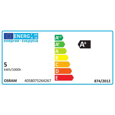Osram PAR20 E27 LED Reflector Lamp 5 W, 2700K, Warm White, Reflector shape
