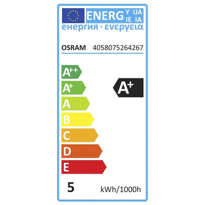 Osram PAR20 E27 LED Reflector Lamp 5 W, 2700K, Warm White, Reflector shape