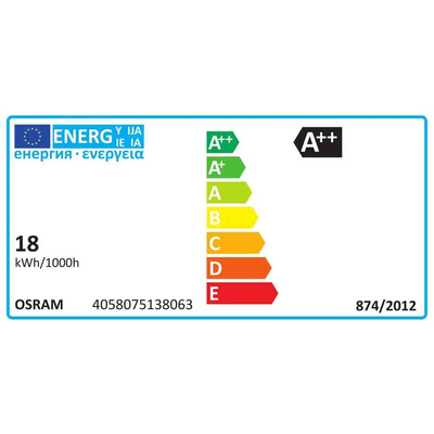 Osram ST5HE-UN 2800 lm 18 W LED Tube Light, T5, 4ft (1449mm)