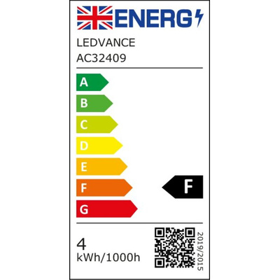 LEDVANCE ST CLAS A E27 GLS LED Bulb 4 W(37W), 2700K, Warm White, A60 shape