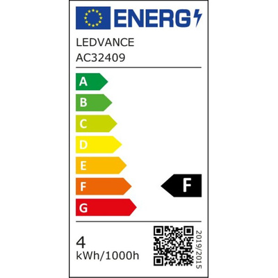 LEDVANCE ST CLAS A E27 GLS LED Bulb 4 W(37W), 2700K, Warm White, A60 shape