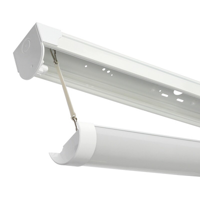 RS PRO 50 W LED Batten Light, 220 → 240 V ac Emergency, 1 Lamp, 1.2 m Long, IP20