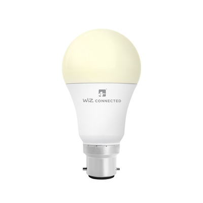 4lite UK 9 W B22 LED Smart Bulb, Warm White