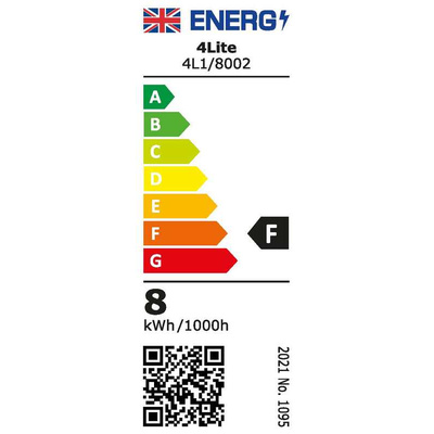 4lite UK 8 W B22 LED Smart Bulb
