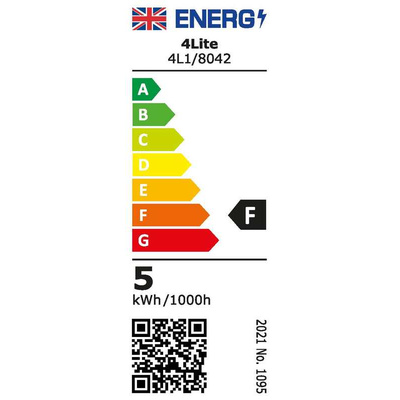 4lite UK 4.9 W GU10 LED Smart Bulb