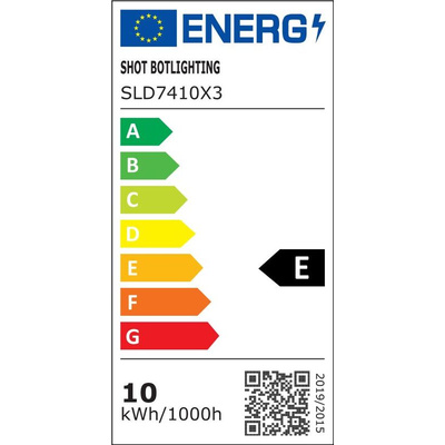 SHOT E27 GLS LED Bulb 9.5 W(75W), 4000K, Cool White, Bulb shape