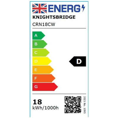 Knightsbridge E27 LED Cluster Lamp 18 W(100W), 4000K, Cool White, Bulb shape