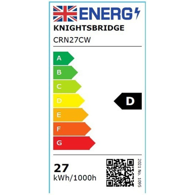 Knightsbridge E27 LED Cluster Lamp 27 W(150W), 4000K, Cool White, Bulb shape