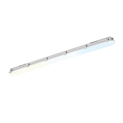 RS PRO 30 W, 38 W, 45 W, 55 W LED CCT3 Selectable Batten Light, 100 → 240 V Single Batten, Anti-corrosive, 1500