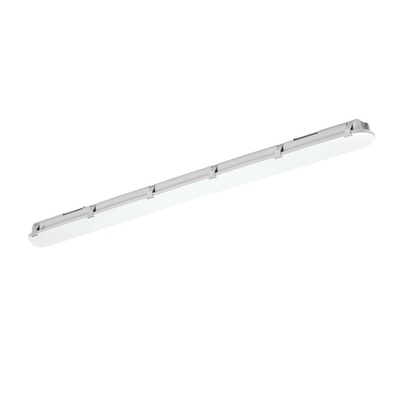 RS PRO 30 W, 38 W, 45 W, 55 W LED CCT3 Selectable Batten Light, 100 → 240 V Single Batten, Anti-corrosive, 1500