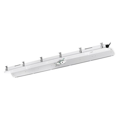 RS PRO 30 W, 38 W, 45 W, 55 W LED CCT3 Selectable Batten Light, 100 → 240 V Single Batten, Anti-corrosive, 1500