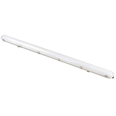 RS PRO 30 W, 38 W, 45 W, 55 W LED CCT3 Selectable Batten Light, 100 → 240 V Single Batten, Anti-corrosive, 1500