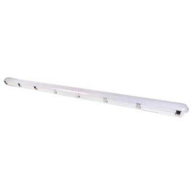 RS PRO 40 W, 56 W, 66 W, 80 W LED CCT3 Selectable Batten Light, 100 → 240 V Emergency, Anti-corrosive, 1800 mm