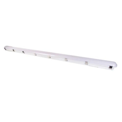 RS PRO 40 W, 56 W, 66 W, 80 W LED CCT3 Selectable Batten Light, 100 → 240 V Emergency and Microwave, 1 Lamp,