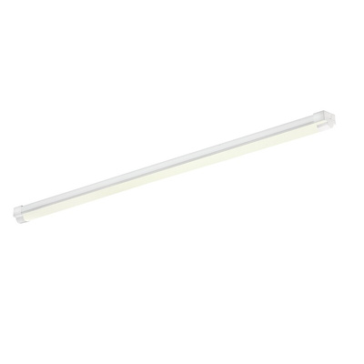 RS PRO 60 W LED CCT3 Selectable Batten Light, 220 → 240 V Emergency, 1500 mm Long, IP20