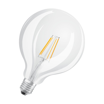 Osram PARATHOM Classic E27 LED GLS Bulb 4 W(40W), 2700K, Warm White, Ball shape