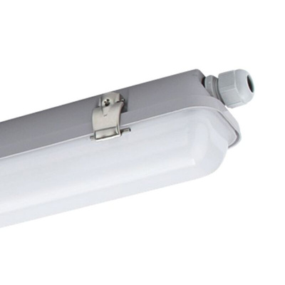 PowerLED 25 W LED Batten Light, 220 → 240 V ac Single Batten, 1 Lamp, Anti-corrosive, 1.267 m Long, IP65