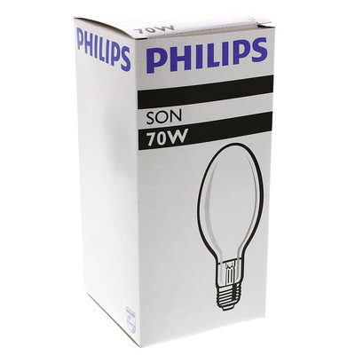 70 W Diffused Elliptical SON Sodium Lamp, ES/E27, 2000K, 71mm