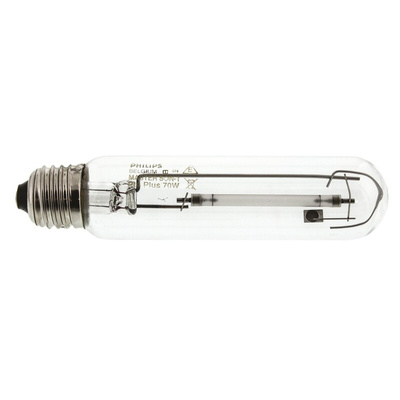 70 W Clear Tubular SON-T Sodium Lamp, ES/E27, 2000K, 32mm