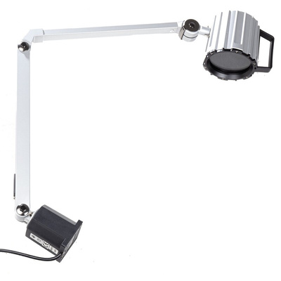 RS PRO Halogen Machine Light, 240 V ac, 55 W, Articulated, 830mm Reach, 830mm Arm Length