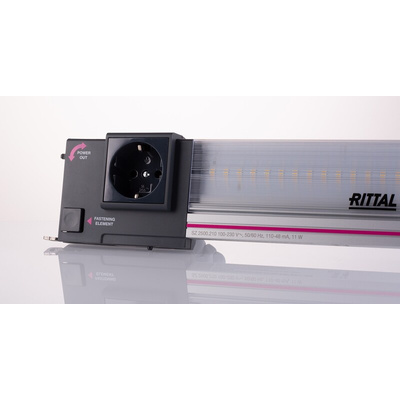 Rittal SZ Series LED Cabinet Light, 240 V ac, 437 mm Length, 11 W, 4000K