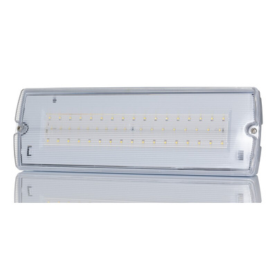 RS PRO LED Emergency Lighting, Bulkhead, 6.5 W, Maintained, Non Maintained