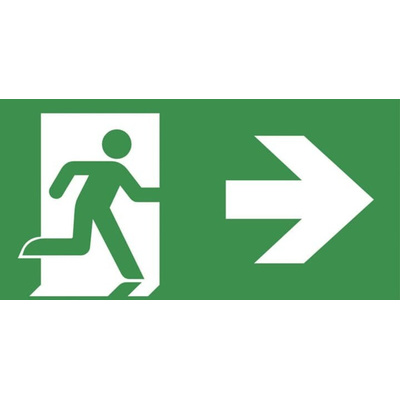 EMERGI-LITE Emergency Exit Legend for use with EMERGI-LITE Emergency Light