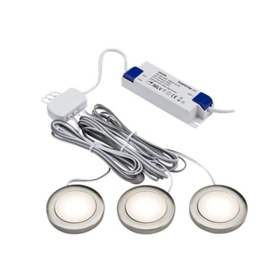 Knightsbridge LED Cabinet Light, 230 V ac, 150 mm Length, 2.5 W, 4000K