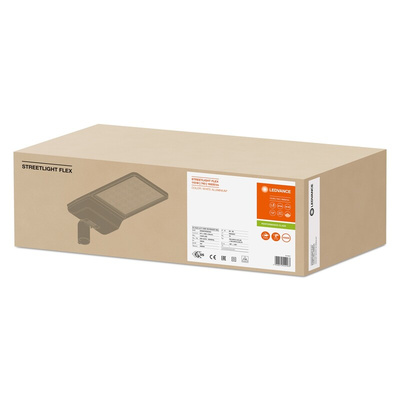 LEDVANCE Rectangular LED Bulkhead Light, 110 W, 220 → 240 V, Lamp Supplied, IP66