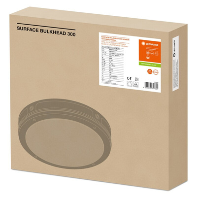 LEDVANCE Round LED Bulkhead Light, 15 W, 220 → 240 V, Lamp Supplied, IP65