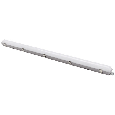 PowerLED 50 W LED Batten Light, 220 → 240 V ac Twin Batten, 2 Lamp, Anti-corrosive, 1.267 m Long, IP65