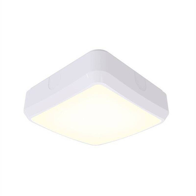 4lite UK Square LED Lighting Bulkhead, 14 W, 240 V, , Lamp Supplied, IP65, AALED