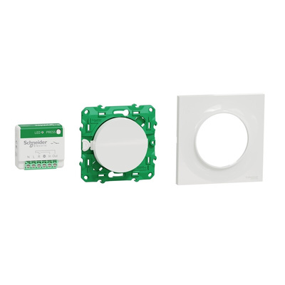 Emergency Light Test Switch for use with Wireless and Batteryless Switch