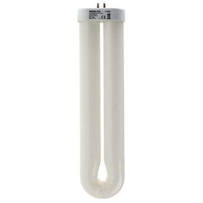 RS PRO 25 W Fly Killer Light, 9-1/2 in, U Bend, Shatterproof / Fragment Retention