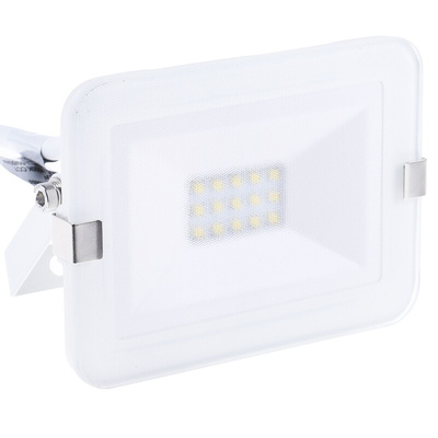 RS PRO Floodlight, 10 W, 900 lm, IP65, 220 → 240 V ac
