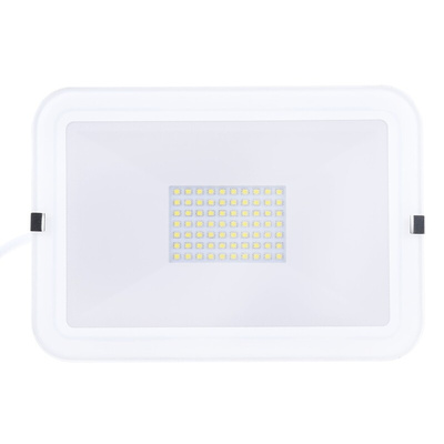 RS PRO Floodlight, 50 W, 4500 lm, IP65, 220 → 240 V ac