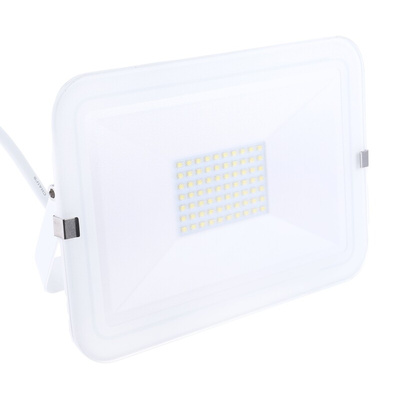 RS PRO Floodlight, 50 W, 4500 lm, IP65, 220 → 240 V ac