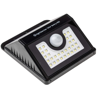 RS PRO, Solar Powered Floodlight, 3.5 W, 400 lm, IP65 Day and Night Auto Sensor, Motion Sensor, 3.7 V
