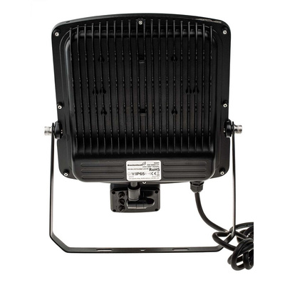 RS PRO, Security Floodlight, 70 W, 6300 lm, IP65 PIR, 220 → 240 V ac