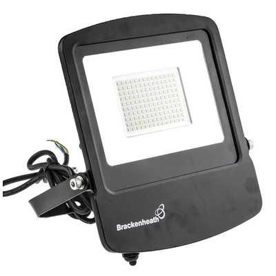RS PRO Floodlight, 100 W, 9000 lm, IP65, 220 → 240 V ac