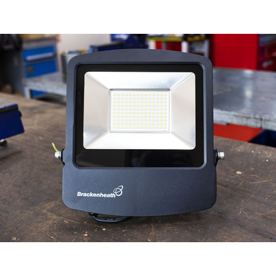 RS PRO Floodlight, 100 W, 9000 lm, IP65, 220 → 240 V ac