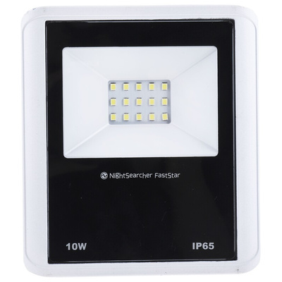 Nightsearcher Faststar m Floodlight, 1 LED, 10 W, 800 lm, IP65, 220 → 240 V ac