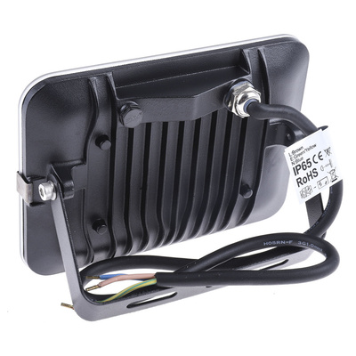 RS PRO Floodlight, 20 W, 1800 lm, IP65, 220 → 240 V ac