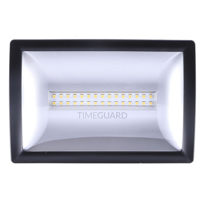 Timeguard Floodlight, 20 W, 2000 lm, IP55, 230 V ac