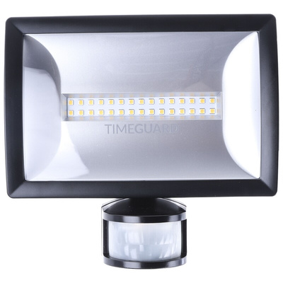 Timeguard, Security Floodlight, 20 W, 2000 lm, IP55 PIR, 230 V ac