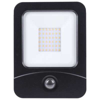 PowerLED Flex-PIR Floodlight, 30 W, 3000 lm, IP65 PIR, 175 → 265 V ac