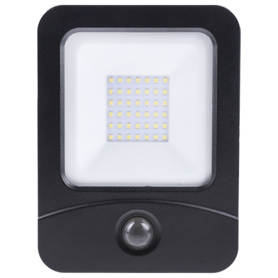 PowerLED Flex-PIR Floodlight, 30 W, 3000 lm, IP65 PIR, 175 → 265 V ac