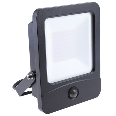 PowerLED Flex-PIR Floodlight, 50 W, 5000 lm, IP65 PIR, 175 → 265 V ac